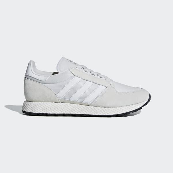 adidas originals white forest grove sneakers