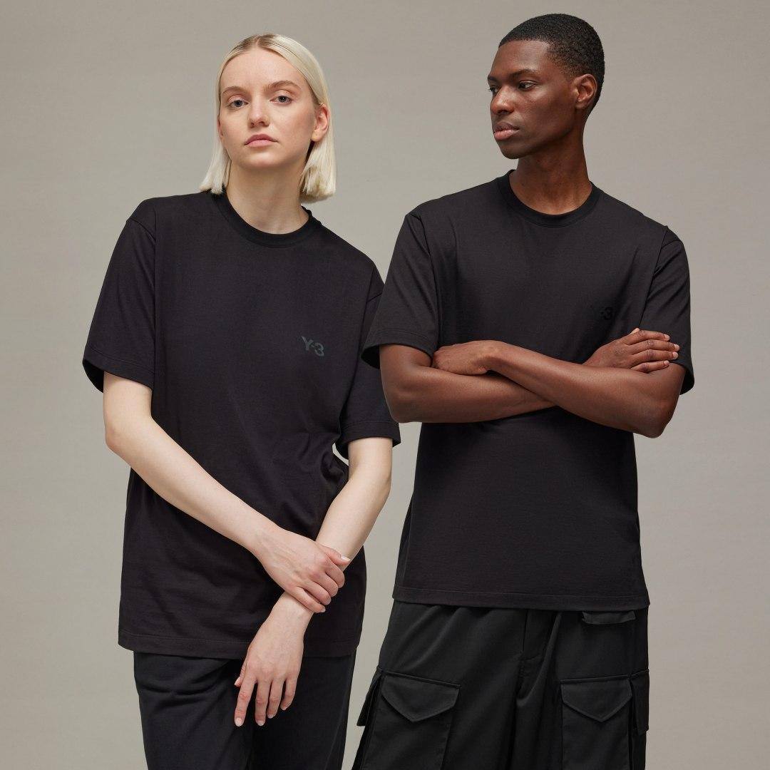adidas Y 3 Regular Short Sleeve T Shirt in Black Lyst UK