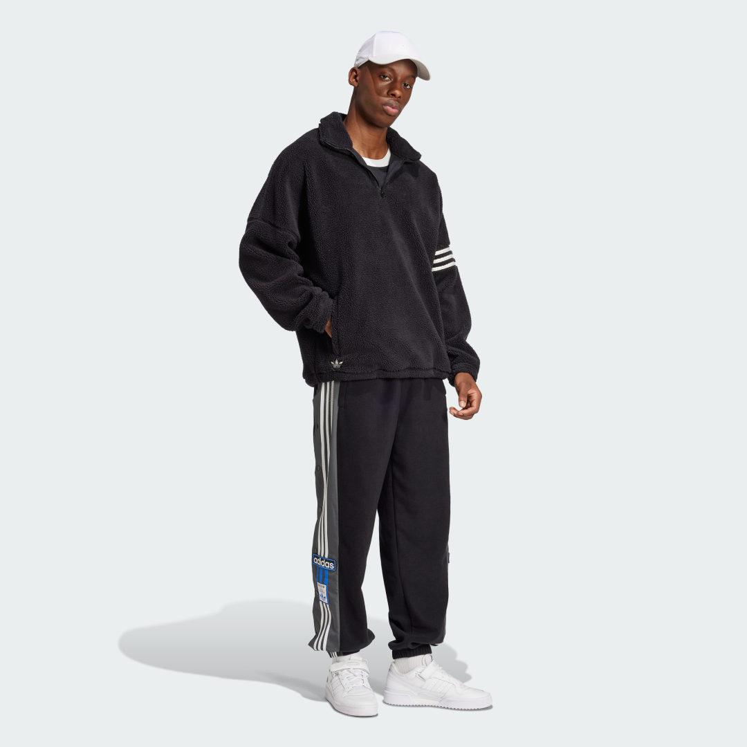★adidas★NEUCLASSICS POLAR FLEECE HARF ZIP★追跡可 Adidas Original Neuclassics Polar Fleece 1/2 Zip Sweatshirt