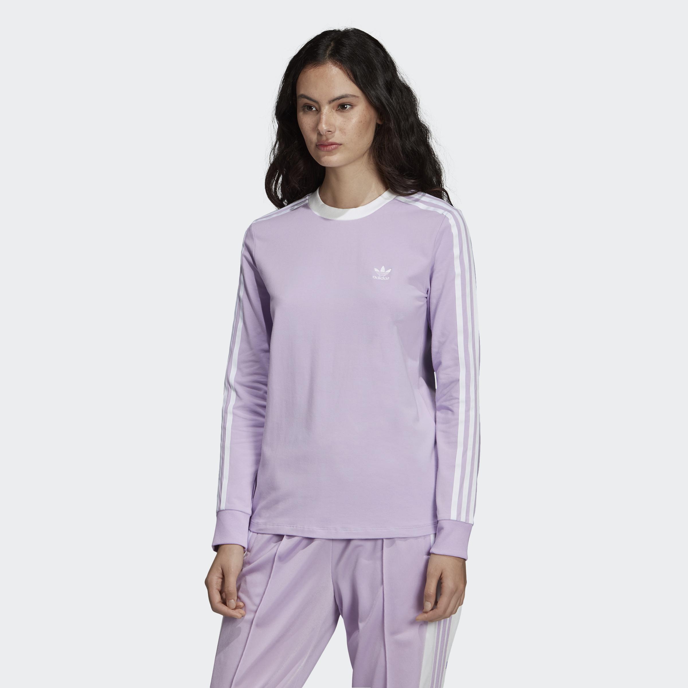 adidas purple long sleeve