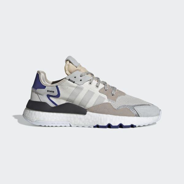 white nite jogger adidas