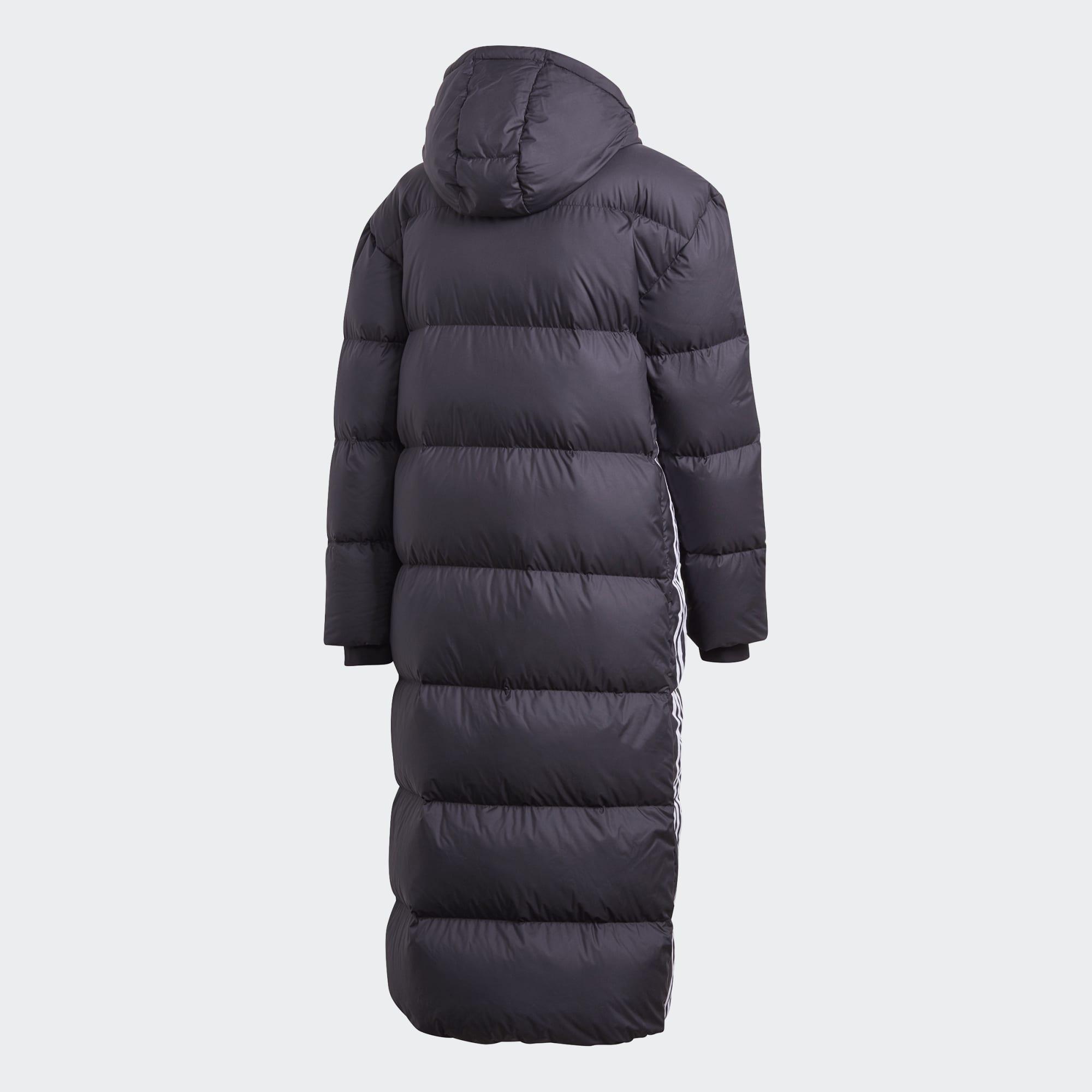 adidas long down coat