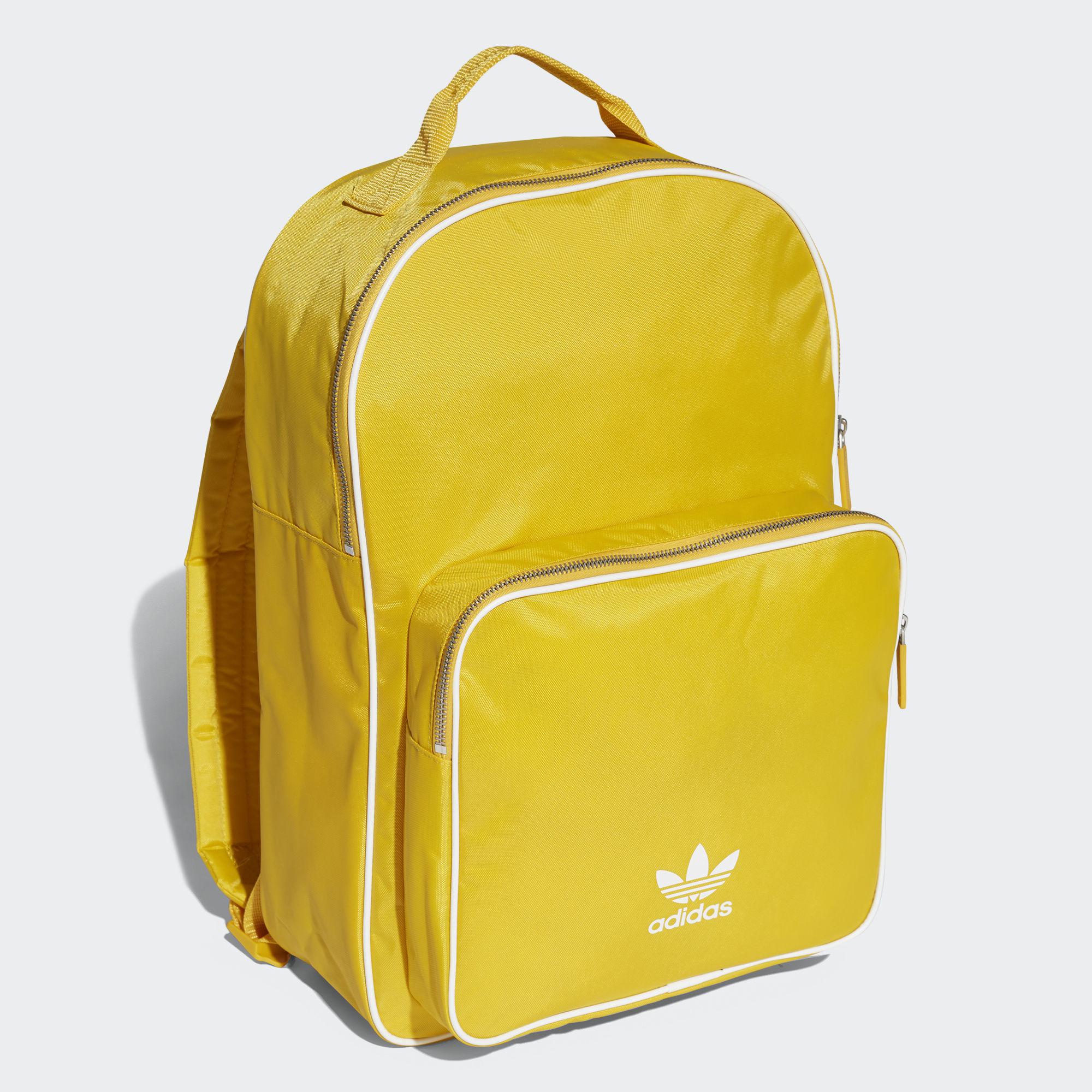 adidas sackpack yellow
