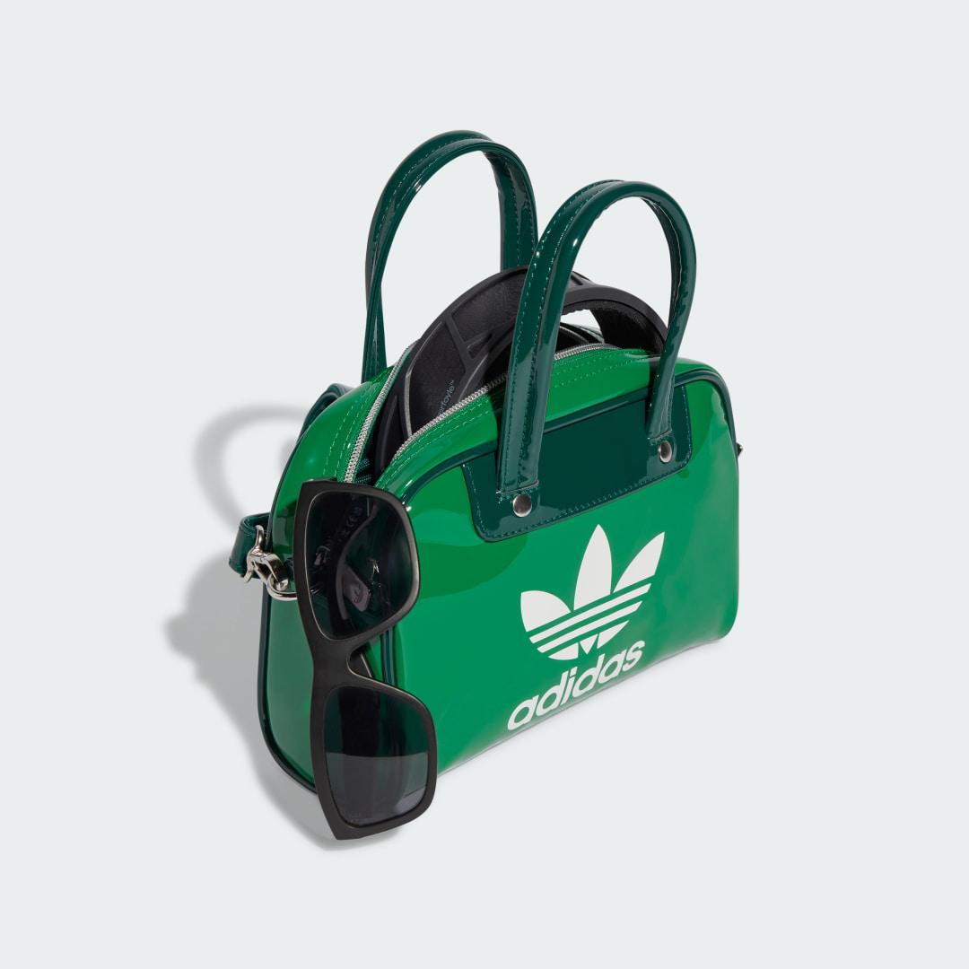 ★人気★ Adidas Adicolor Mini Bowling Bag Green White Adidas Original Adicolor Mini Bowling Bag