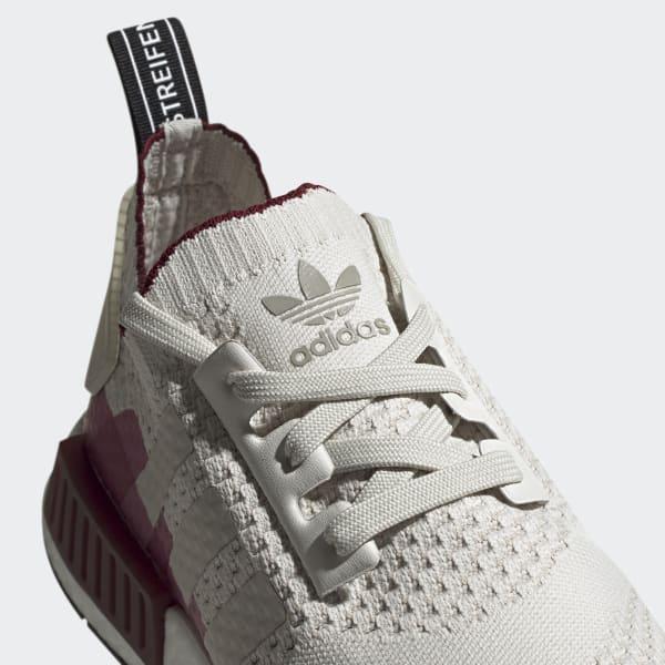 nmd_r1 primeknit shoes white