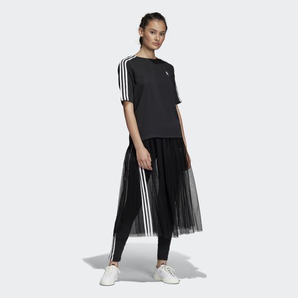 adidas Tulle Skirt in Black - Lyst