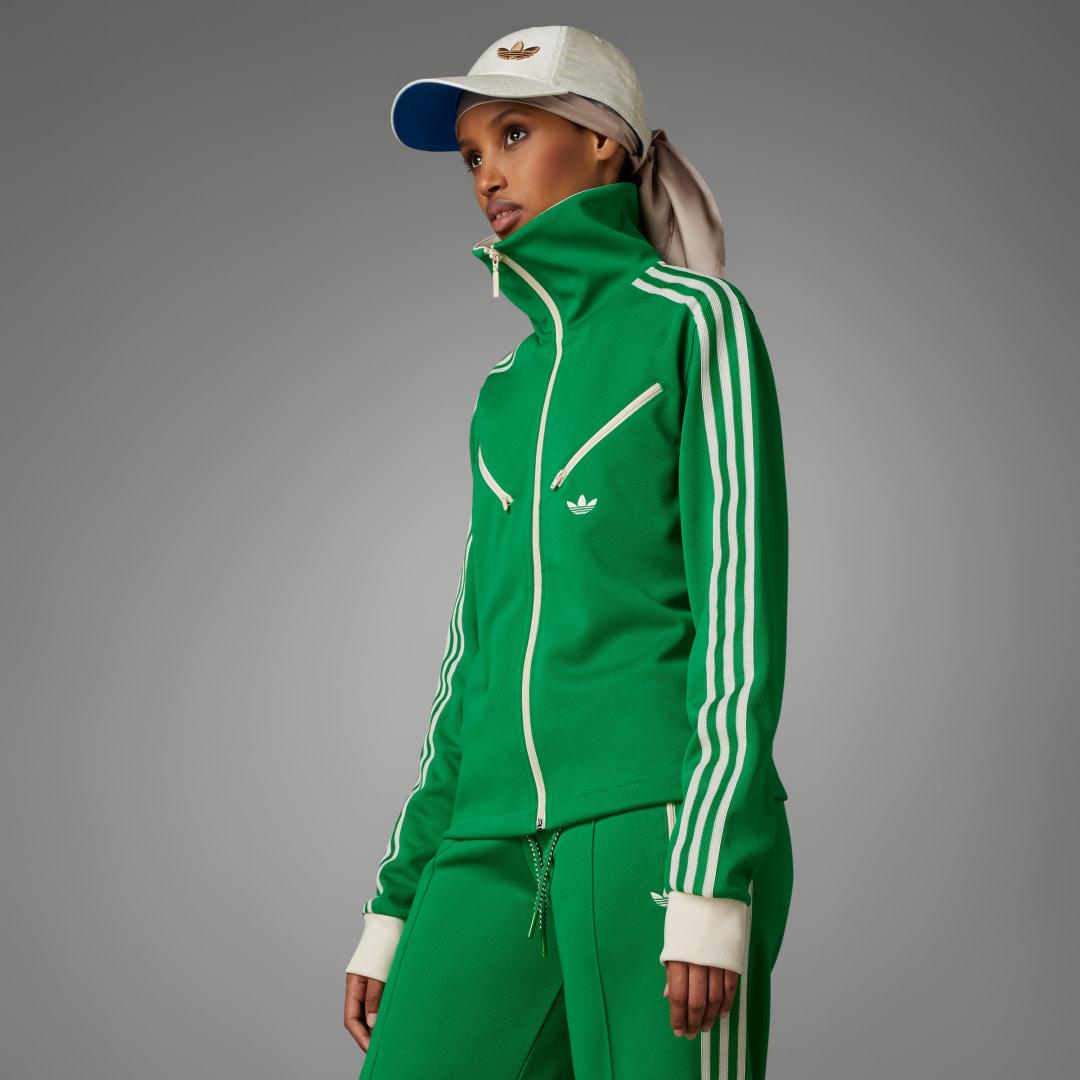 adidas Adicolor 70s Montreal Originals Jacke in Grün | Lyst DE