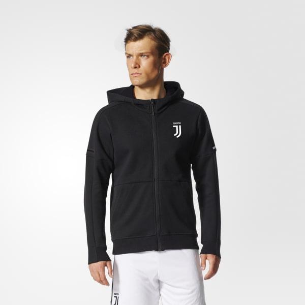 adidas Cotton Juventus Anthem Z.n.e. Hoodie in Black for ...