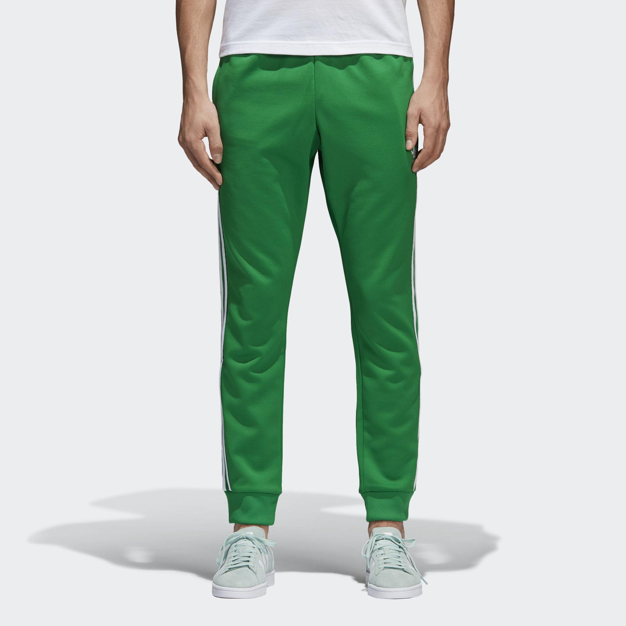adidas Originals Sst Track Pants in Green for Men | Lyst UK