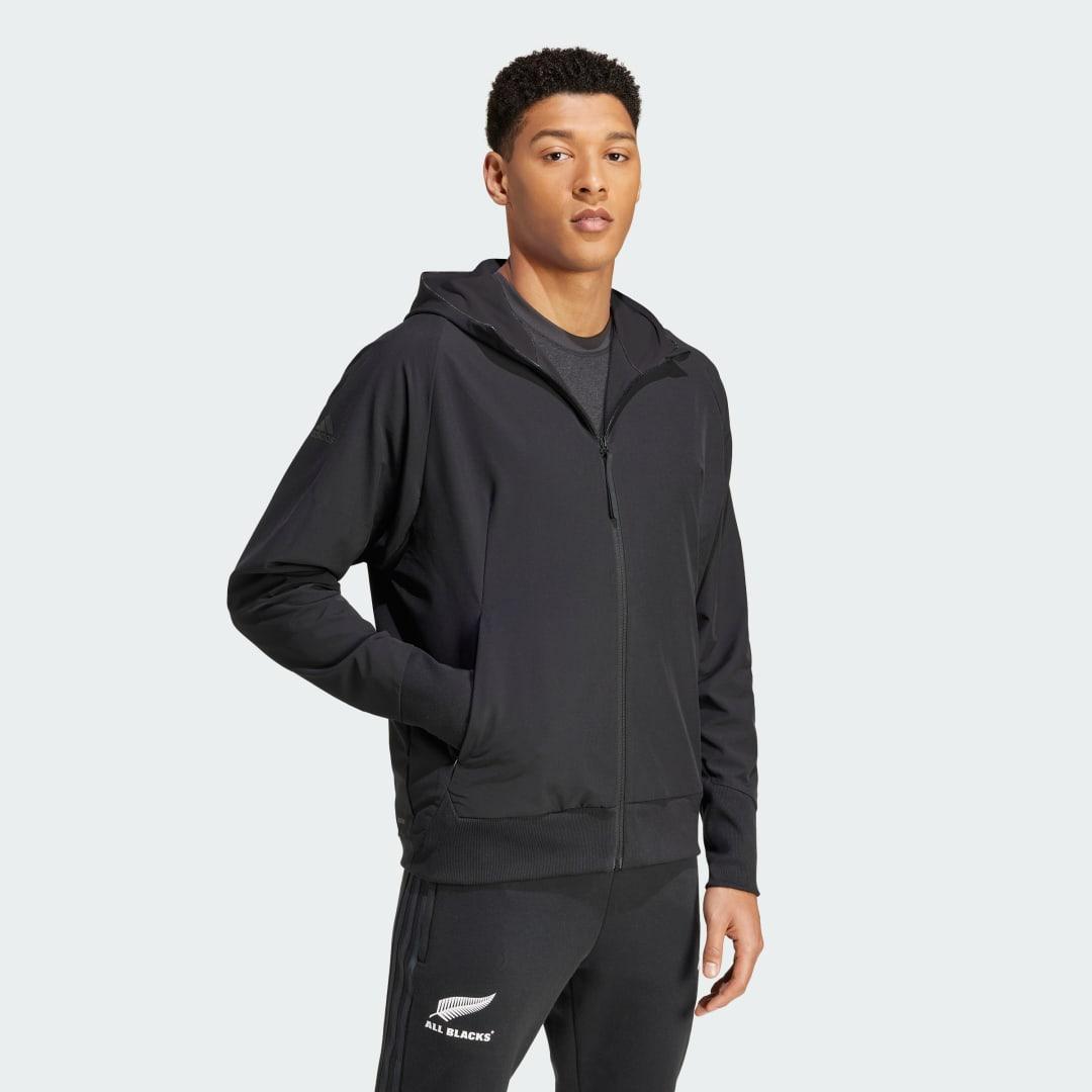Adidas all blacks hoodie sale
