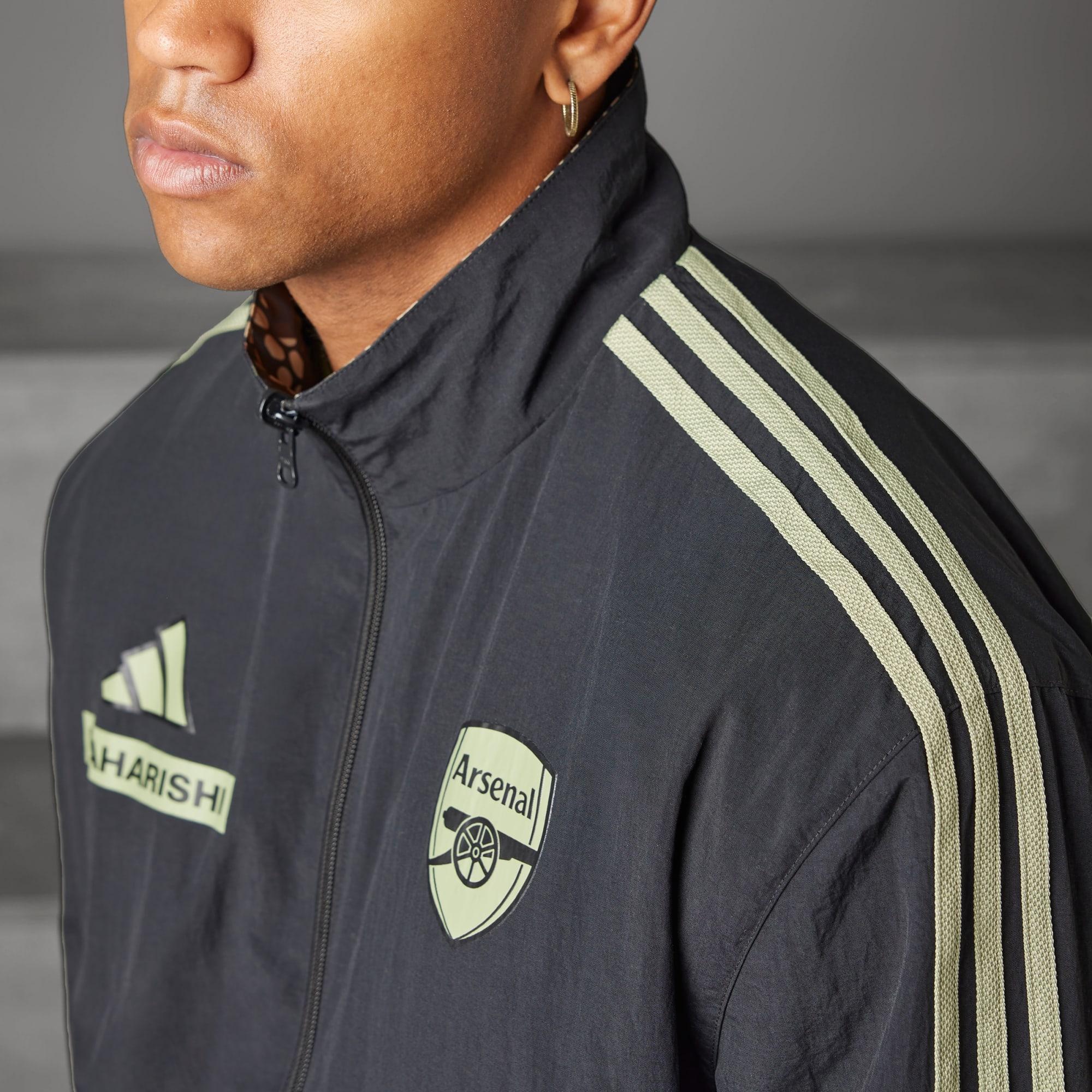adidas Arsenal X Maharishi Anthem Jacket in Grey for Men