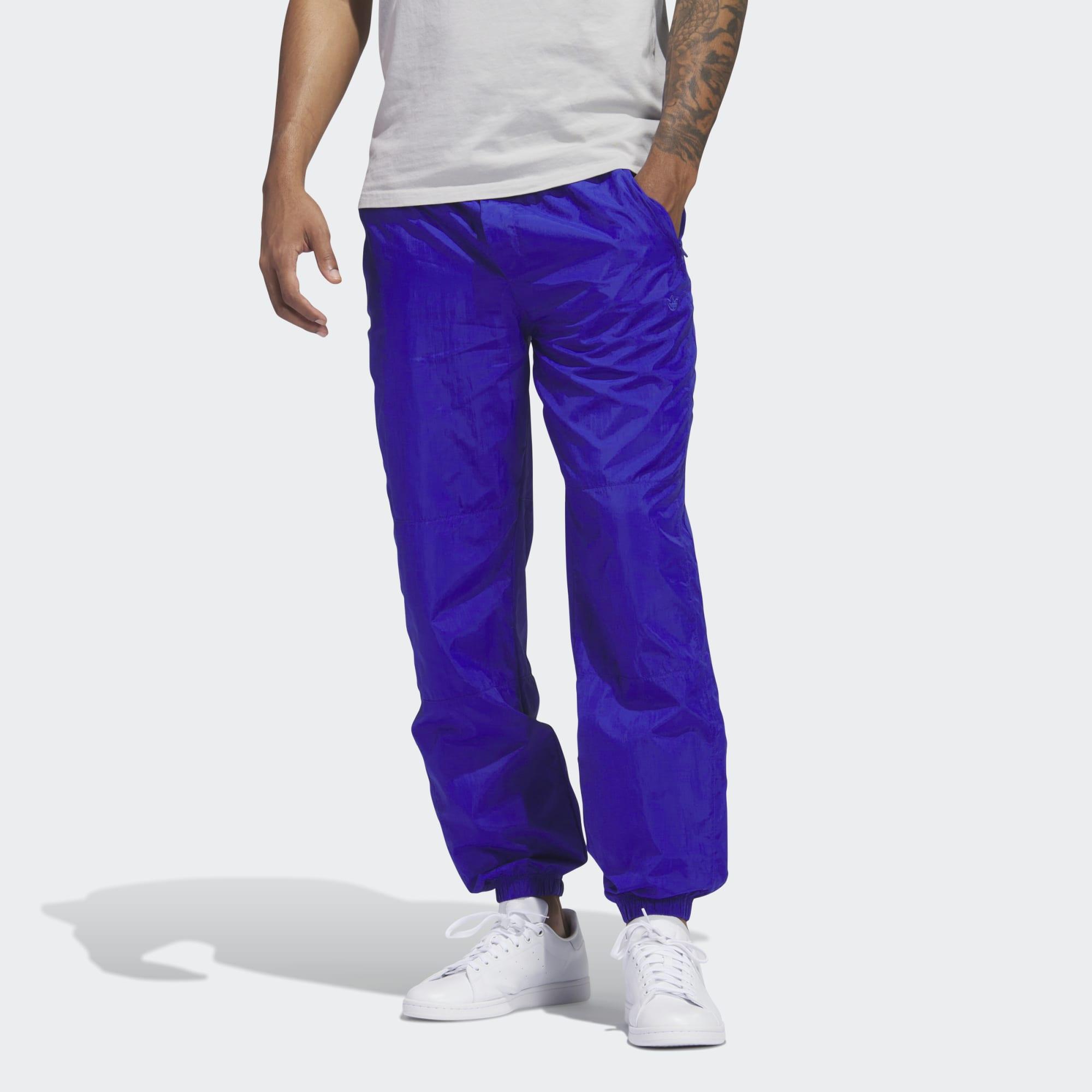 Mens nylon deals tracksuit bottoms