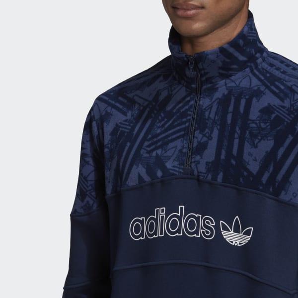 quarter zip track top