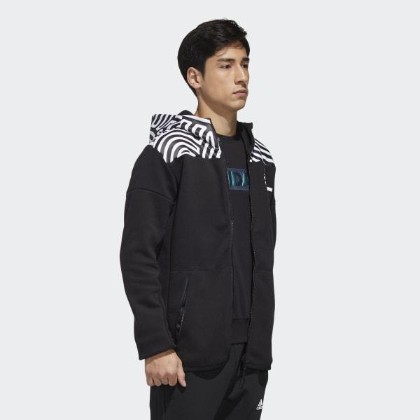 adidas Cotton Tokyo Pack Z.n.e. Hoodie in Black for Men - Lyst