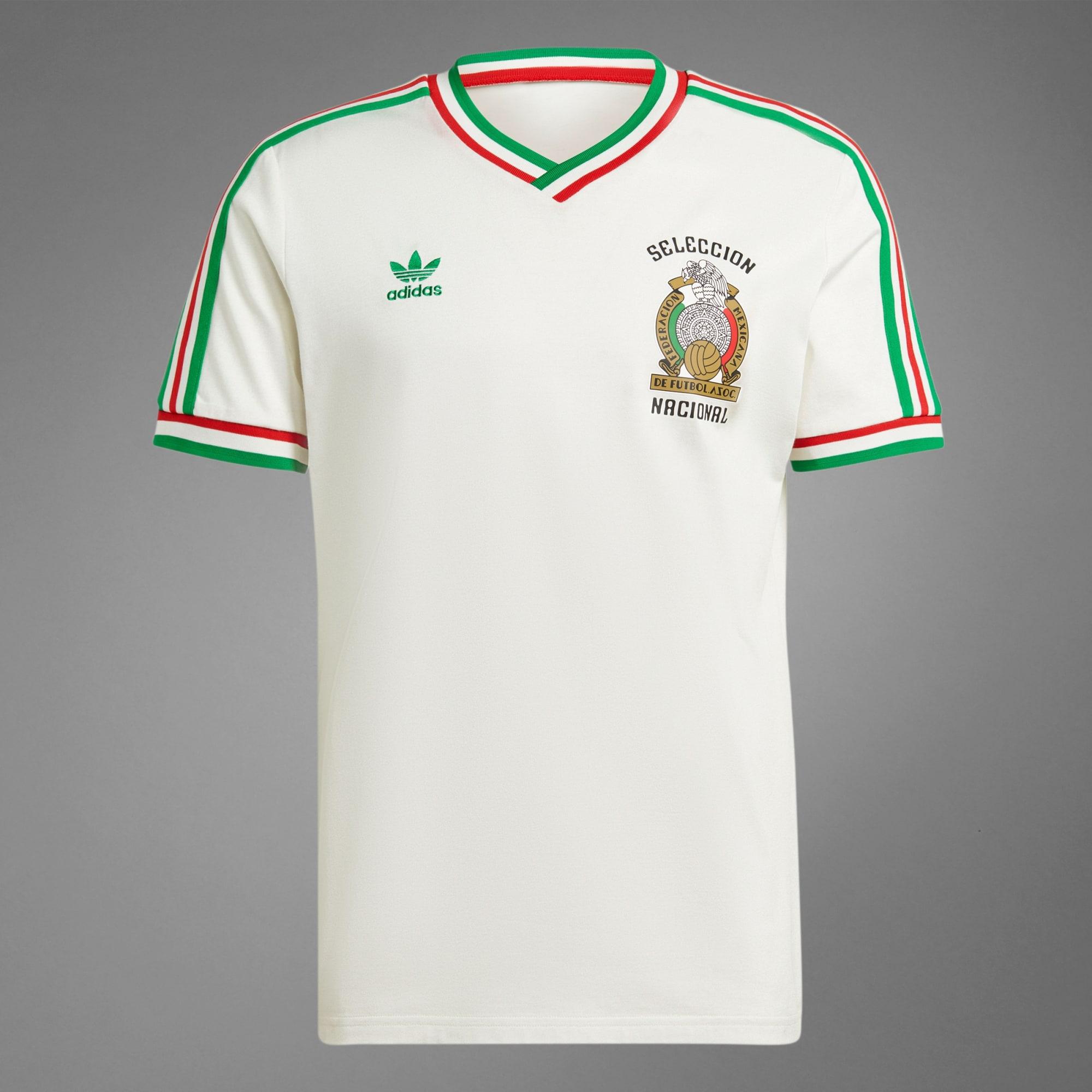 adidas Mexico 1985 Away Jersey in Green Lyst UK