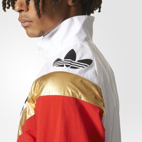 adidas originals tribe windbreaker track jacket