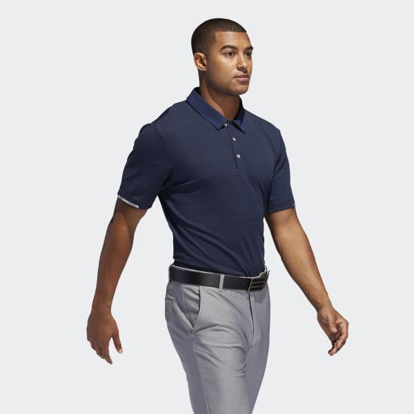 adidas tonal stripe polo