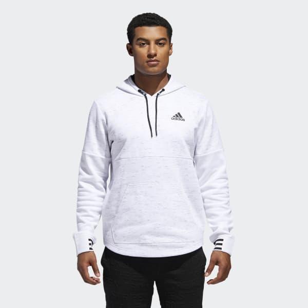 adidas Fleece Post-game Hoodie in White for Men - Lyst
