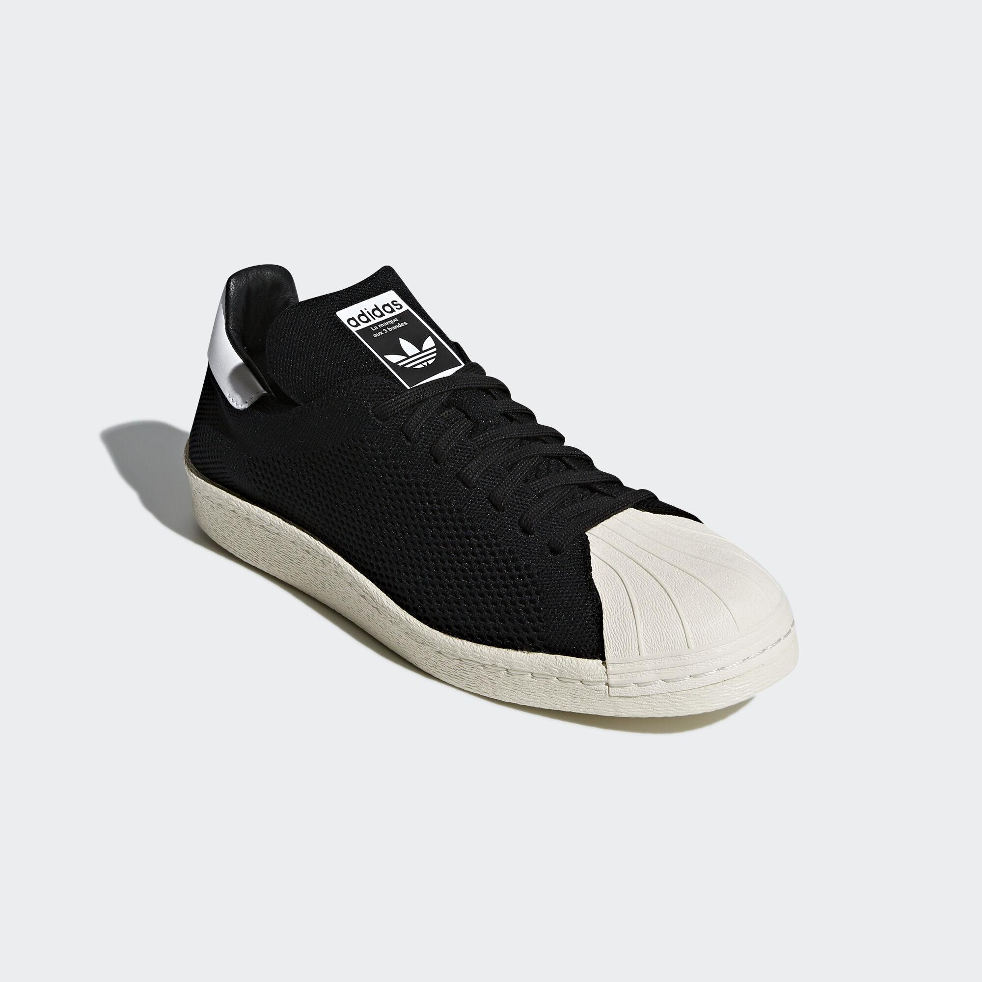 adidas Superstar 80s Primeknit Shoes in Black - Lyst