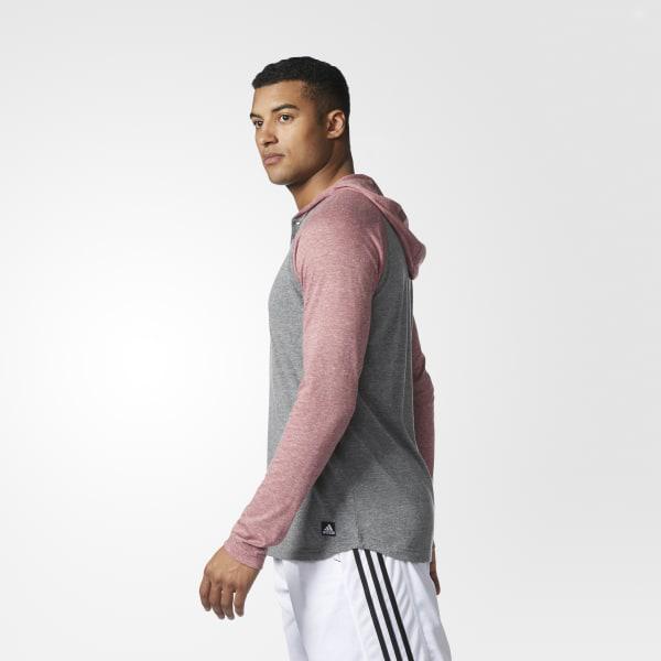 adidas called up hooded tee men's