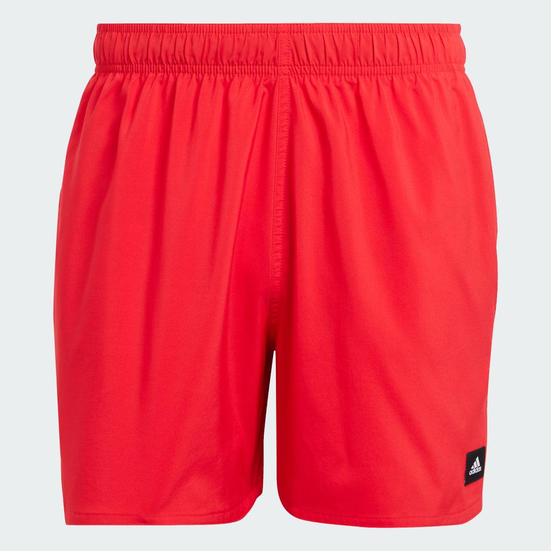 Herren-Bade- und Strandmode von adidas in Rot Lyst DE
