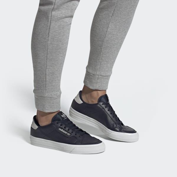 adidas continental vulc blue