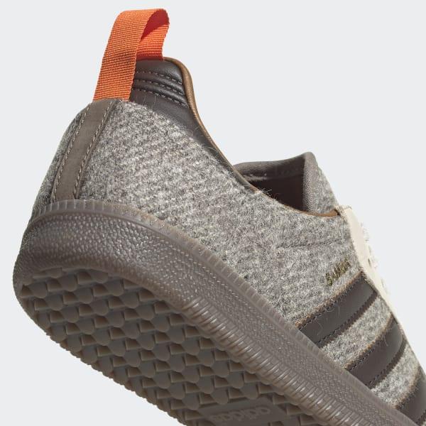 adidas Wool Samba Fox Shoes in Brown | Lyst