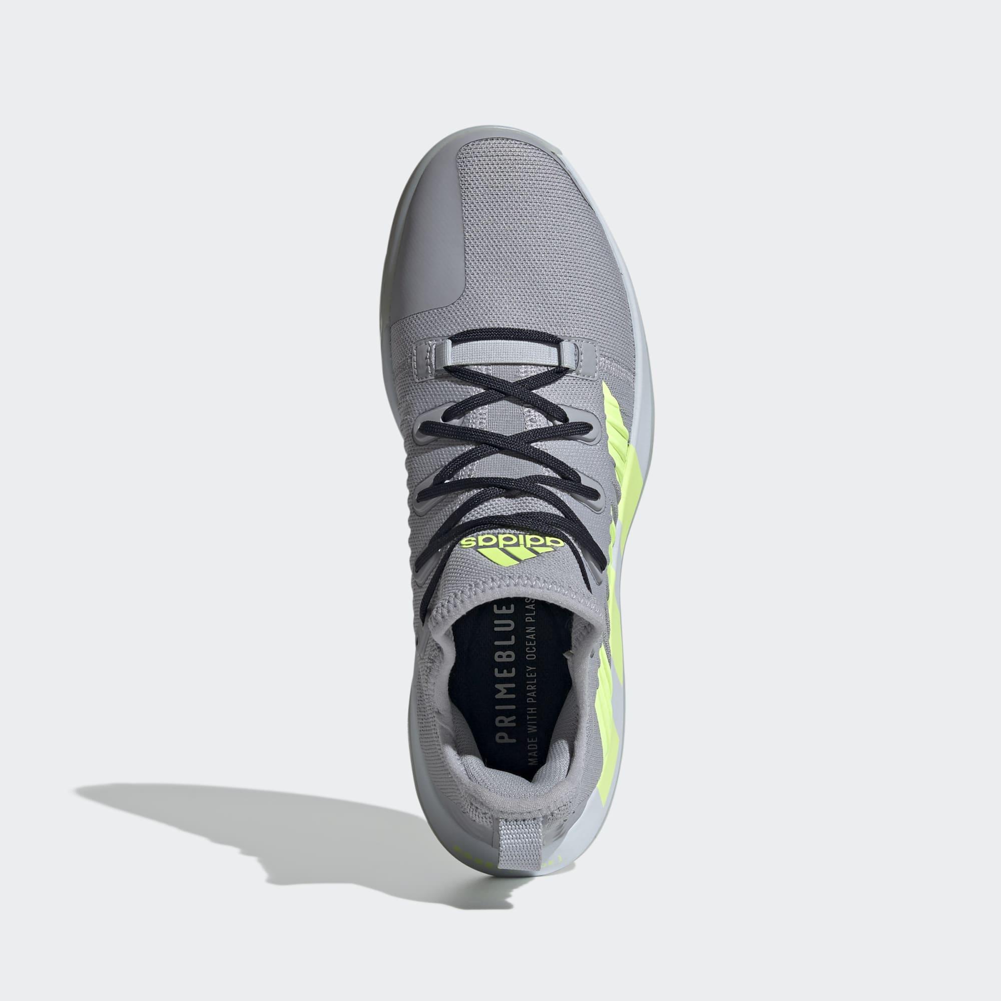 adidas Lace Stabil Next Gen Primeblue Handball Shoes in Grey for Men - Lyst