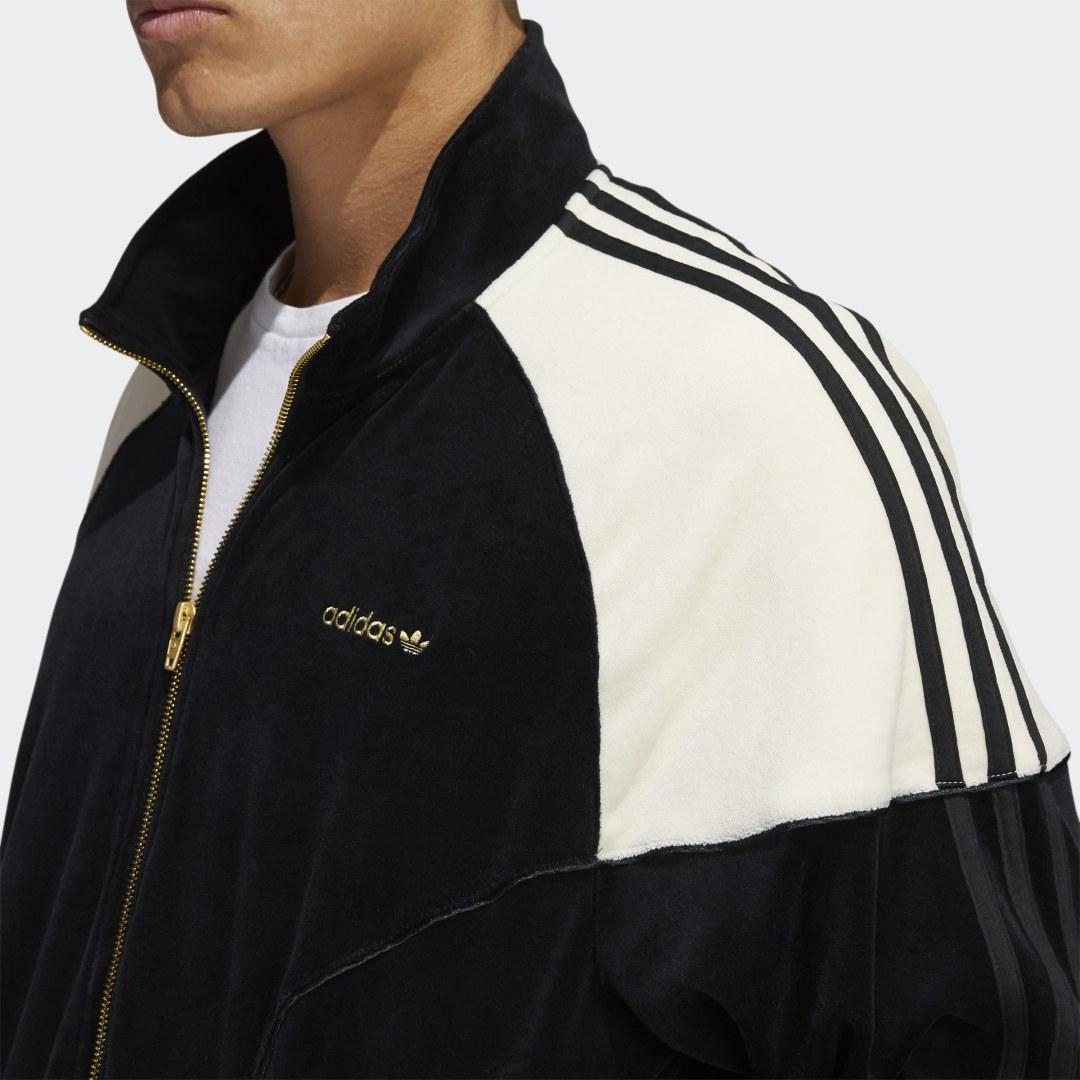 Veste de survêtement SPRT Firebird Velour adidas pour homme en coloris Noir  | Lyst