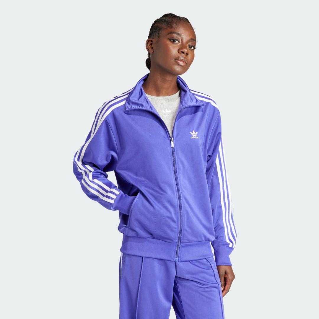 Firebird Loose Mujer Tops De Pista de adidas de color Azul Lyst