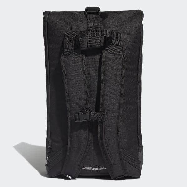 adidas Synthetic Premium Essentials Roll-top Backpack in Black - Lyst