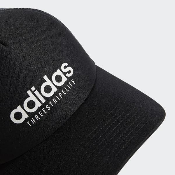 adidas linear trucker cap