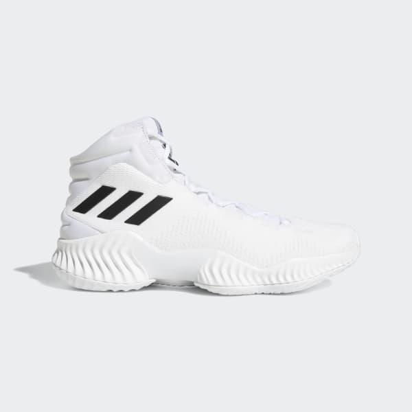 adidas Rubber Pro Bounce 2018 Shoes in White for Men - Lyst
