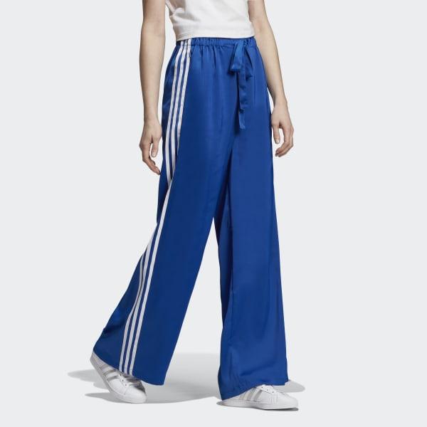 adidas satin track pants
