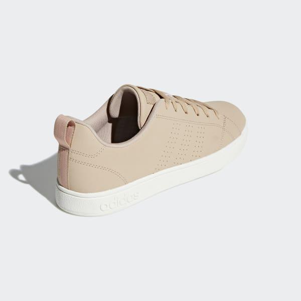 adidas Rubber Vs Advantage Clean Shoes in Beige (Natural) | Lyst