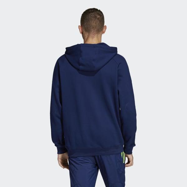 flock trefoil hoodie
