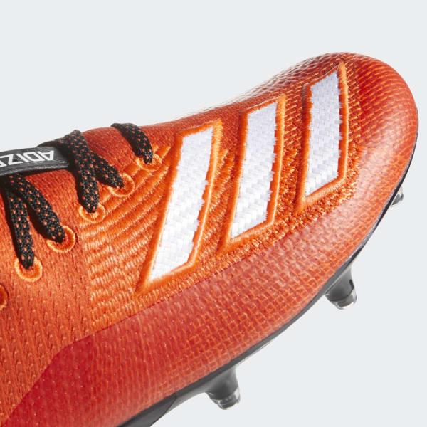 adidas Lace Adizero 8.0 Cleats in Orange for Men - Lyst