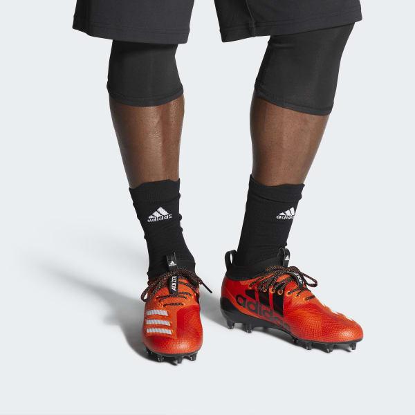 adidas Lace Adizero 8.0 Cleats in Orange for Men - Lyst