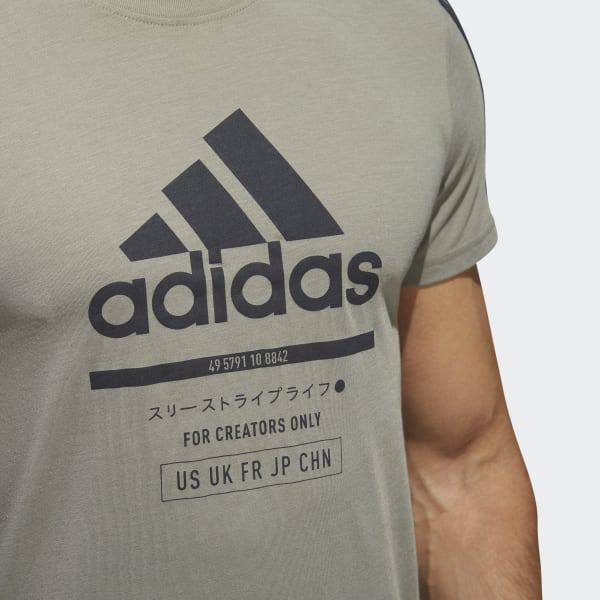 adidas classic international tee