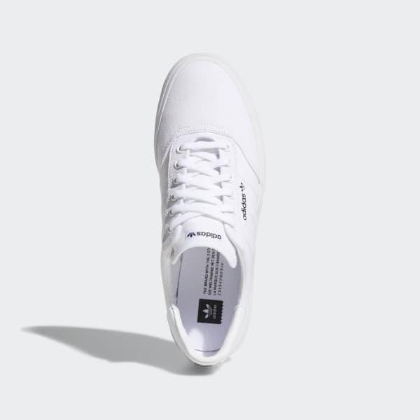 womens adidas originals 3mc in triple white