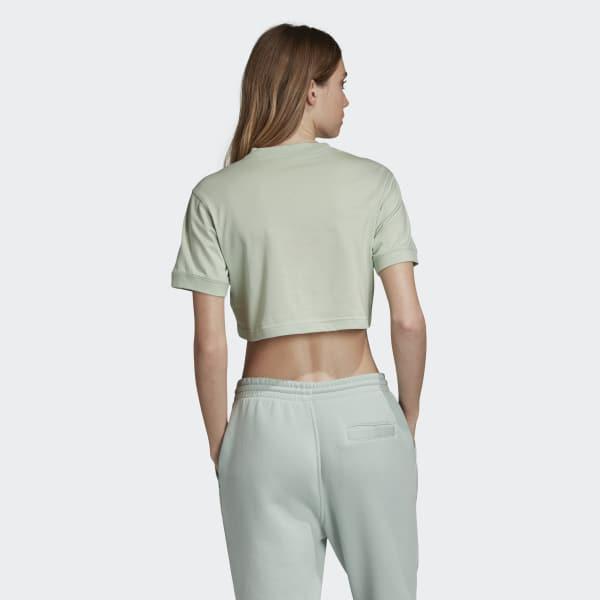 adidas coeeze cropped tee
