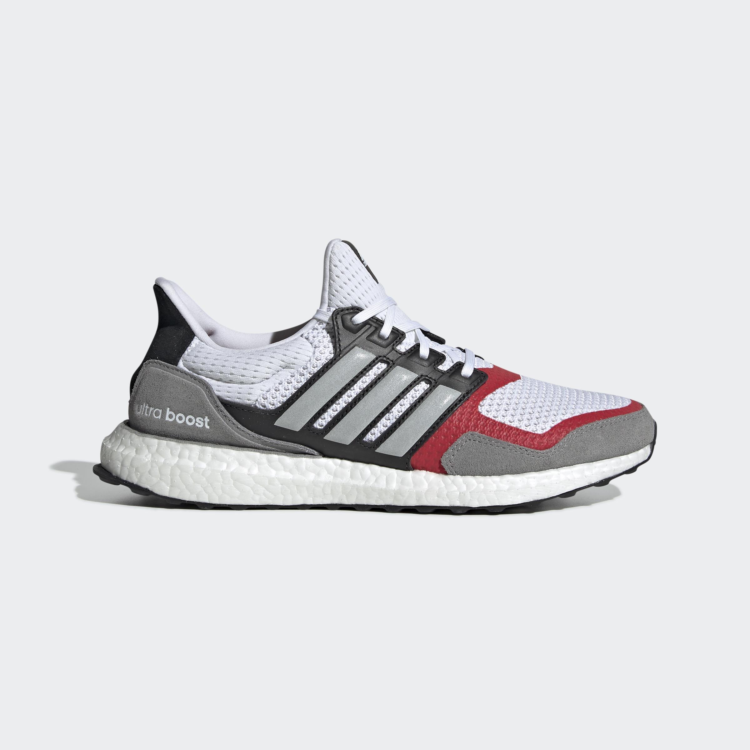 adidas Originals Leather Adidas Ultraboost S&l M Ftw White/ Grey Two/  Scarlet for Men - Lyst