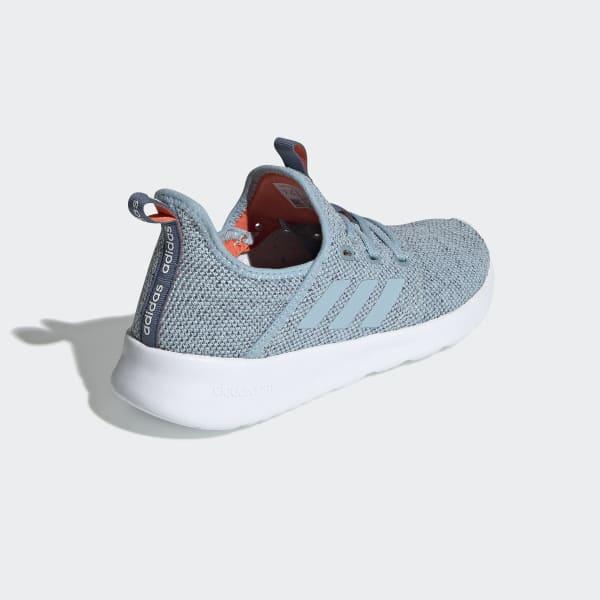 adidas cloudfoam blue trainers