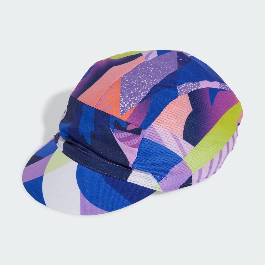adidas Pattern Clash Cycling Cap in Blue Lyst UK