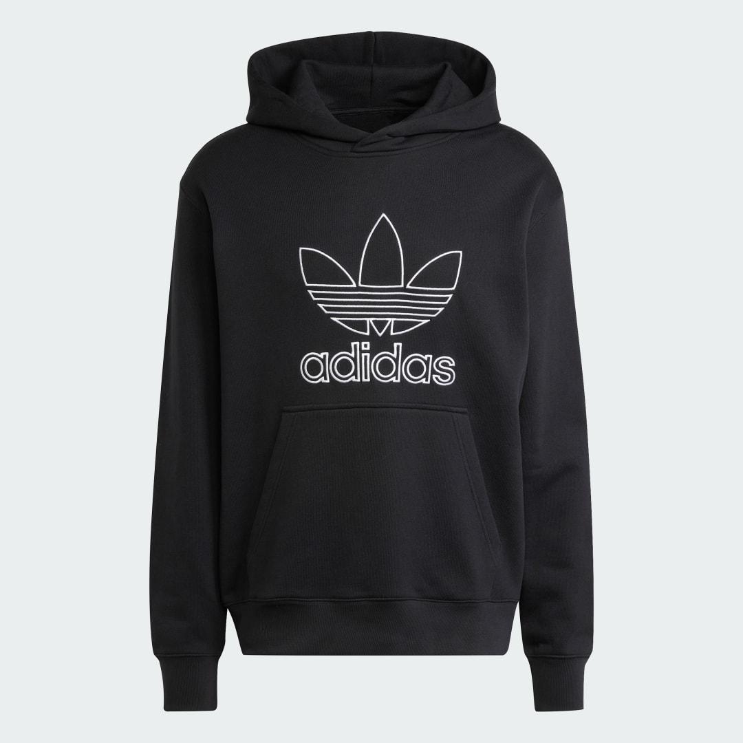 Adidas trefoil mens hoodie shop