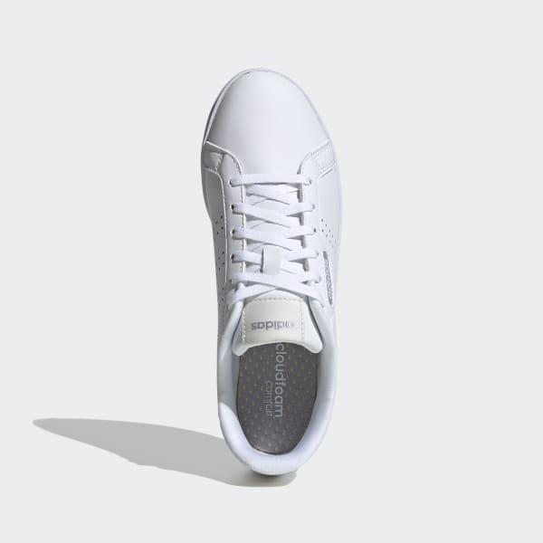 adidas Lace Courtpoint Cl X Shoes in White - Lyst