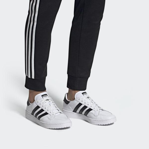 adidas Team Court Shoes in White - Lyst
