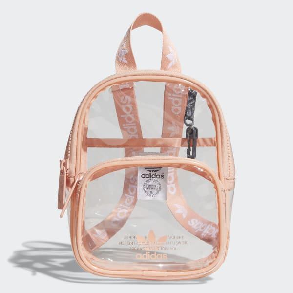 adidas Clear Mini Backpack in Pink - Lyst