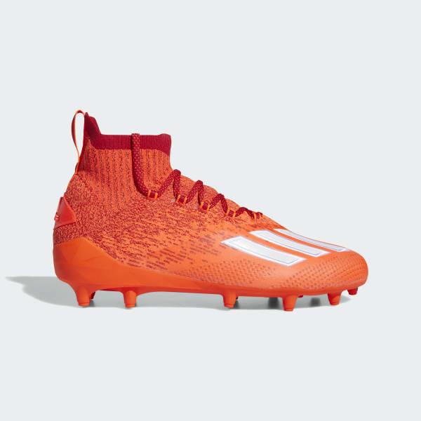 adidas Lace Adizero Primeknit Cleats in 