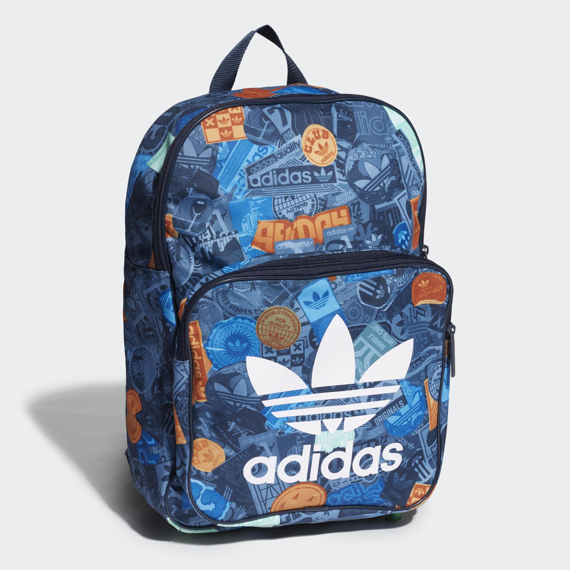 adidas Synthetic Sticker Backpack in 